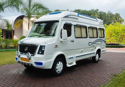 12 Seater Tempo Traveller Rental