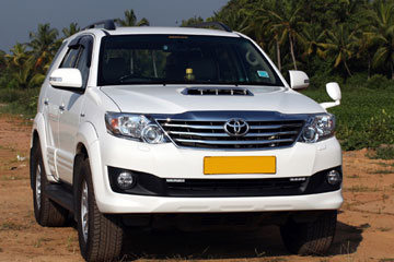 Fortuner on Rent in Amritsar